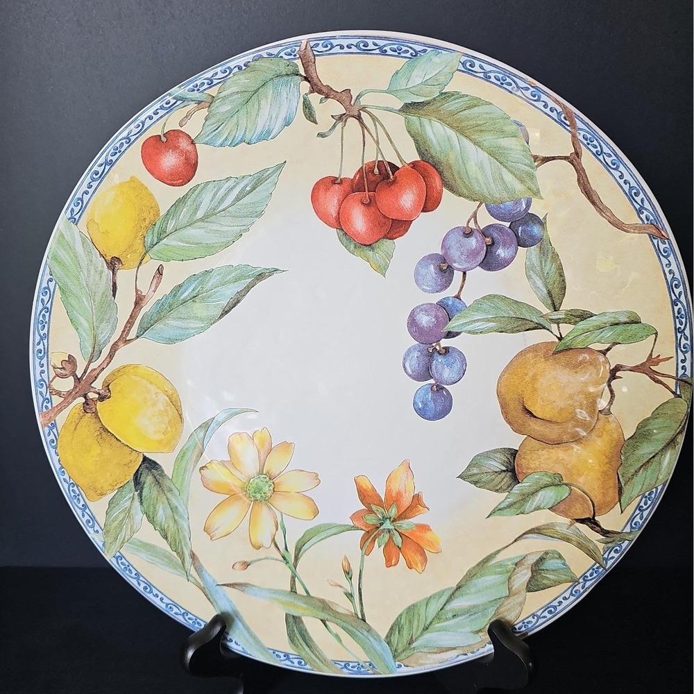 Toscana Versilia 11 3/4" Chop Plate- Italy- EUC - R3
